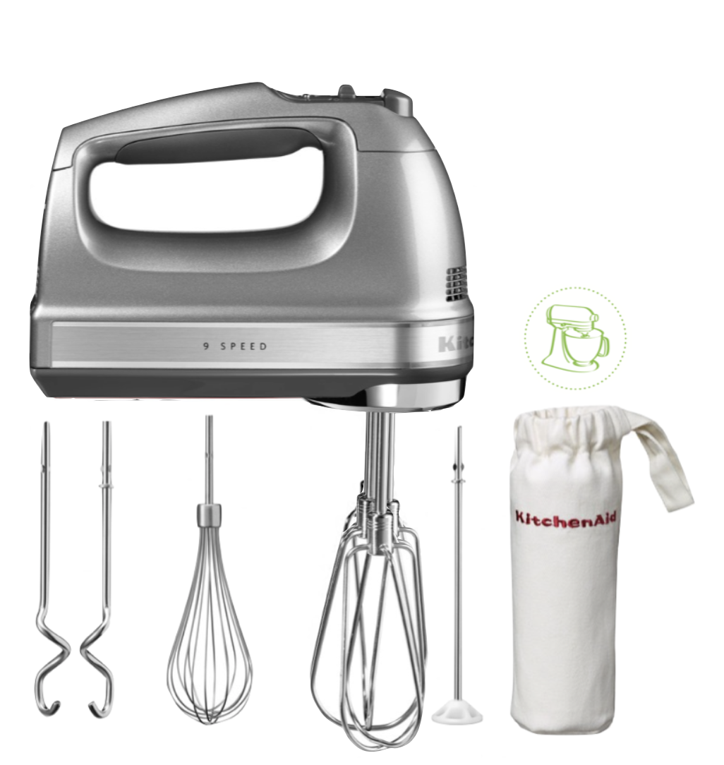 KitchenAid Handrührgerät Silber