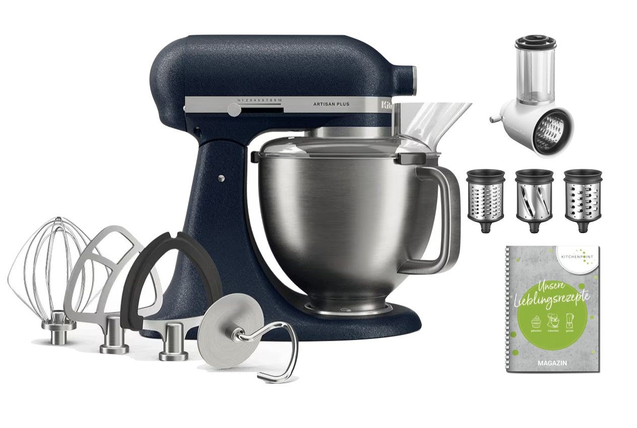 KitchenAid Küchenmaschine Artisan Plus 4,7L WILD BLUEBERRY - Gemüse Set