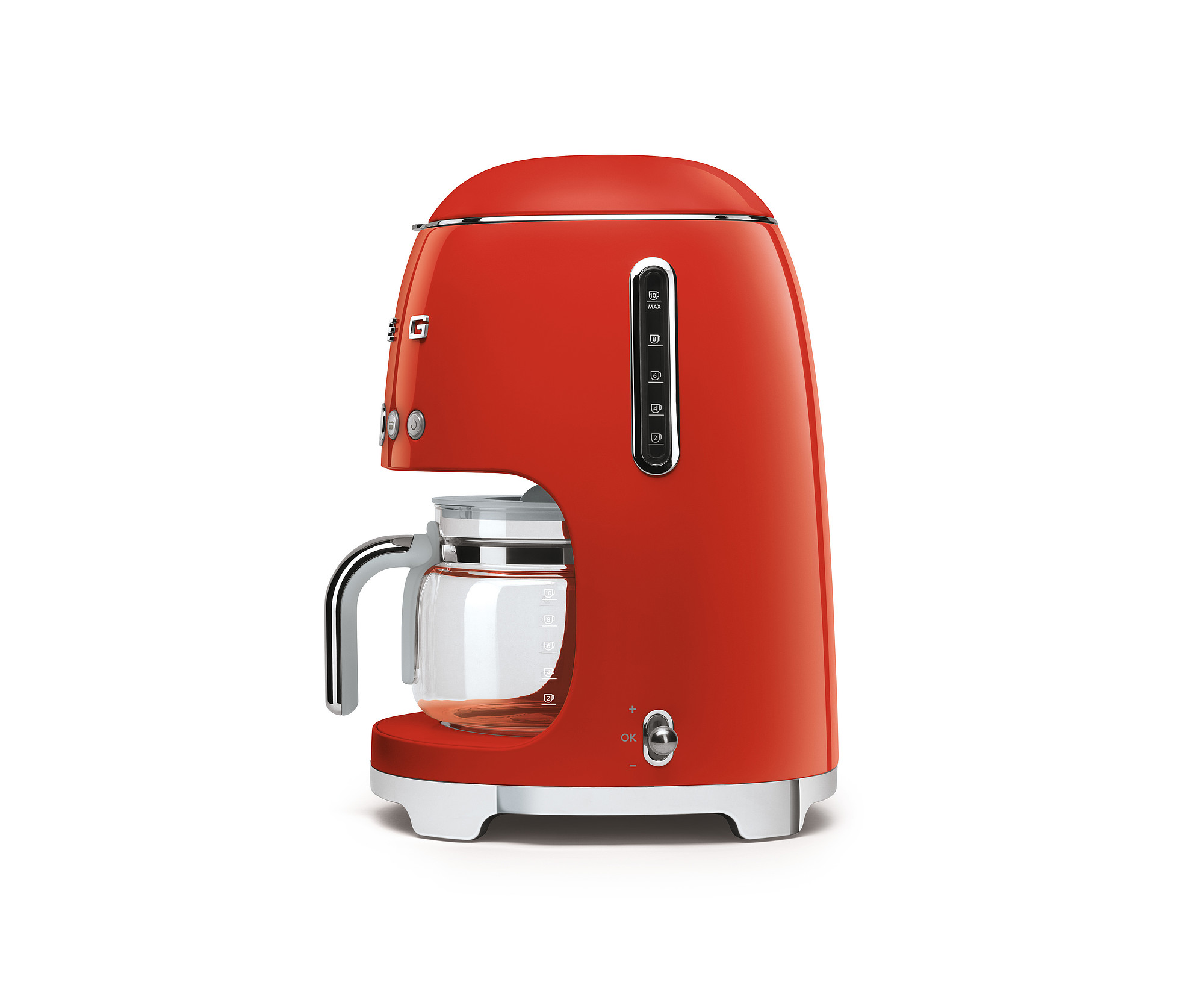SMEG Kaffeemaschine Rot
