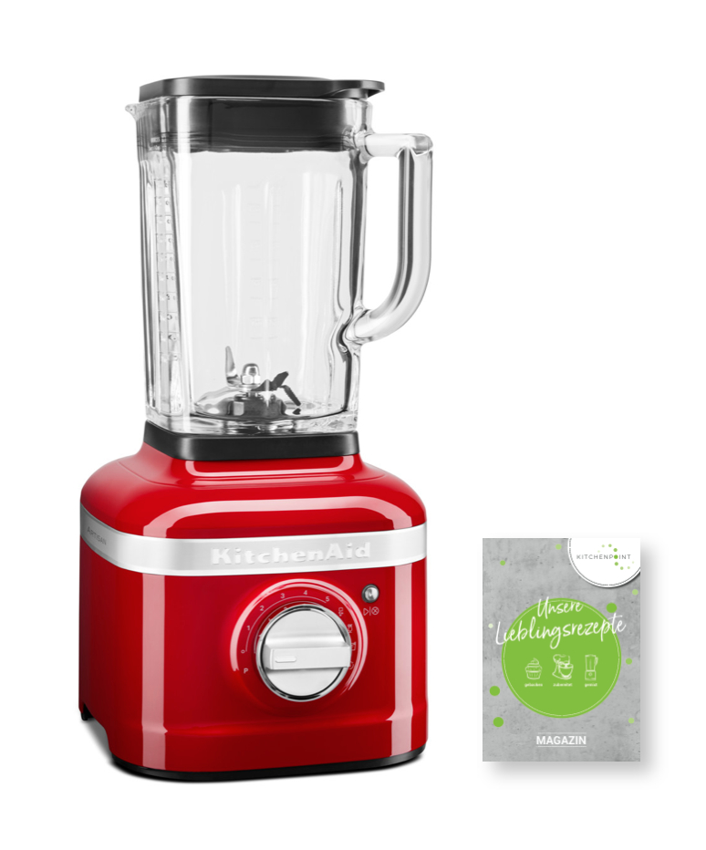 KitchenAid Artisan Blender K400 Mixer Empire Rot