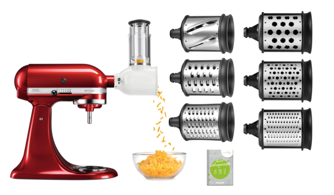 KitchenAid Küchenmaschine 185 Gemüse Multi Set Pebbled Palm KitchenAid Küchenmaschine 185 Gemüse Multi Set Pebbled Palm