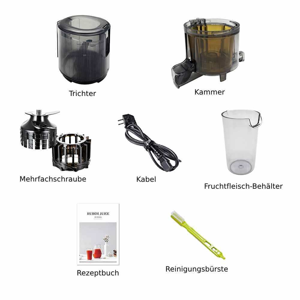 Hurom Entsafter H310A Charcoal
