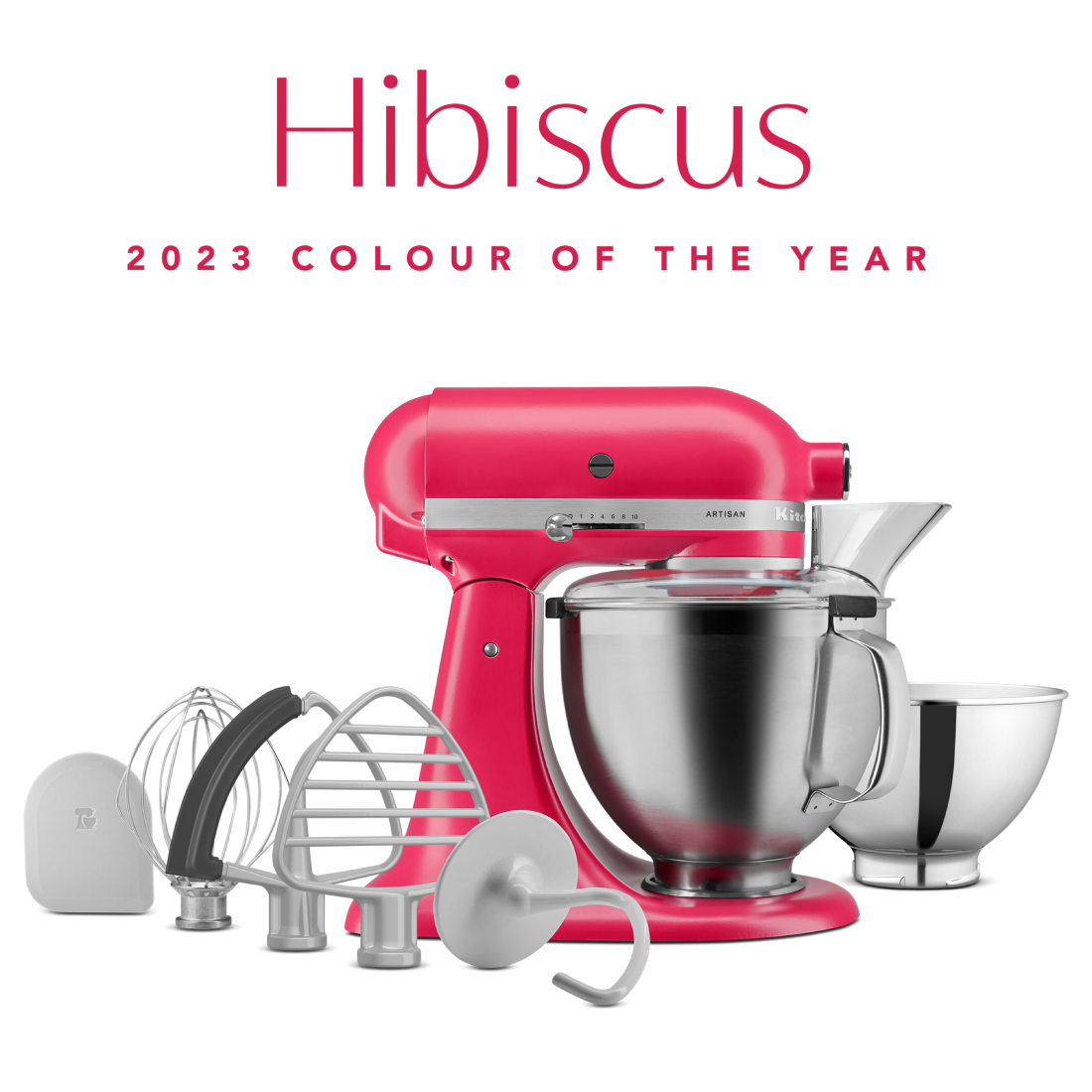 KitchenAid Küchenmaschine 195 Hibiscus - Pasta Set KitchenAid Küchenmaschine 195 Hibiscus - Pasta Set