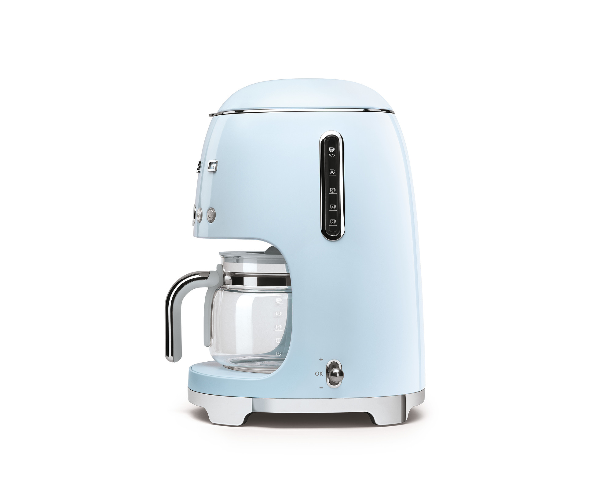 SMEG Kaffeemaschine Pastellblau