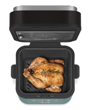 Smeg Air Fryer - Emerald green - Matt