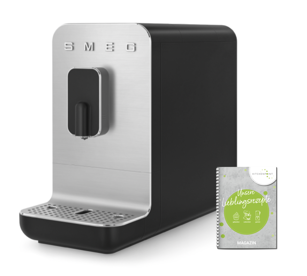 Smeg Kaffeevollautomat BCC01 Matt schwarz