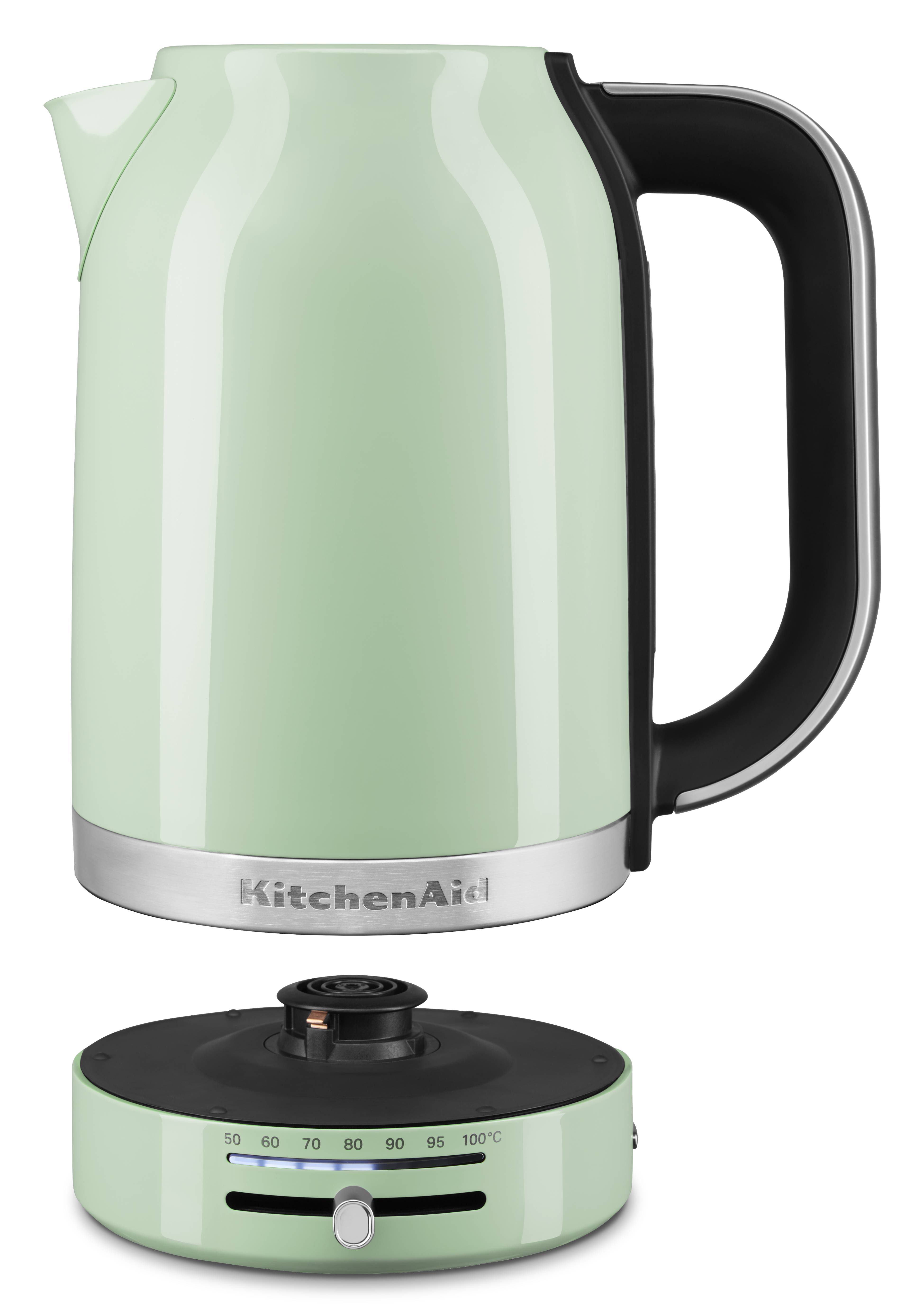KitchenAid Wasserkocher 1,7l mit Temperaturregelung Pistazie KitchenAid Wasserkocher 1,7l mit Temperaturregelung Pistazie