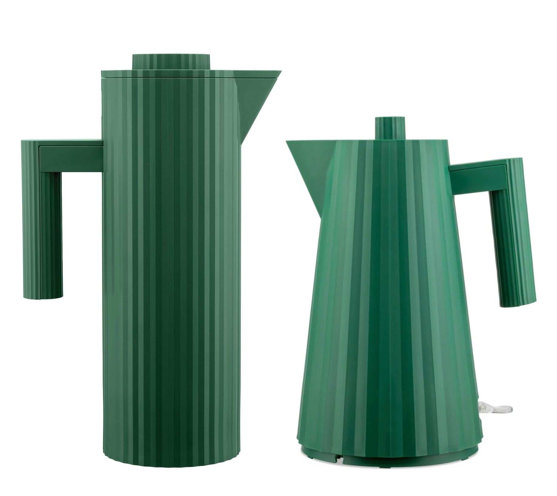 Alessi Plisse Wasserkocher 1,7L - Thermoskannen - Set Grün