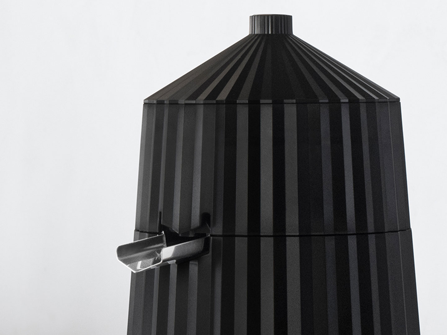 Alessi Plissé Zitruspresse Schwarz
