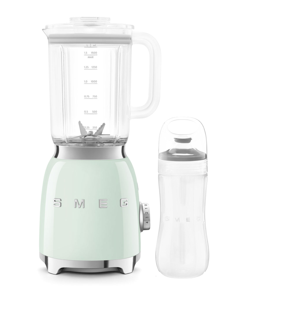SMEG Blender Pastellgrün - inkl. Flasche