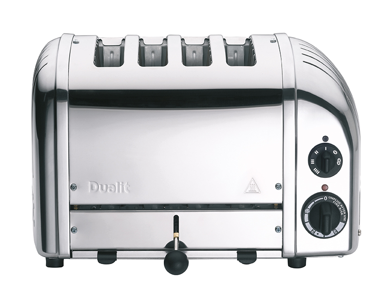 Dualit Classic Toaster 4 Scheiben Aluminium Poliert - Aktions Set Dualit Classic Toaster 4 Scheiben Aluminium Poliert - Aktions Set