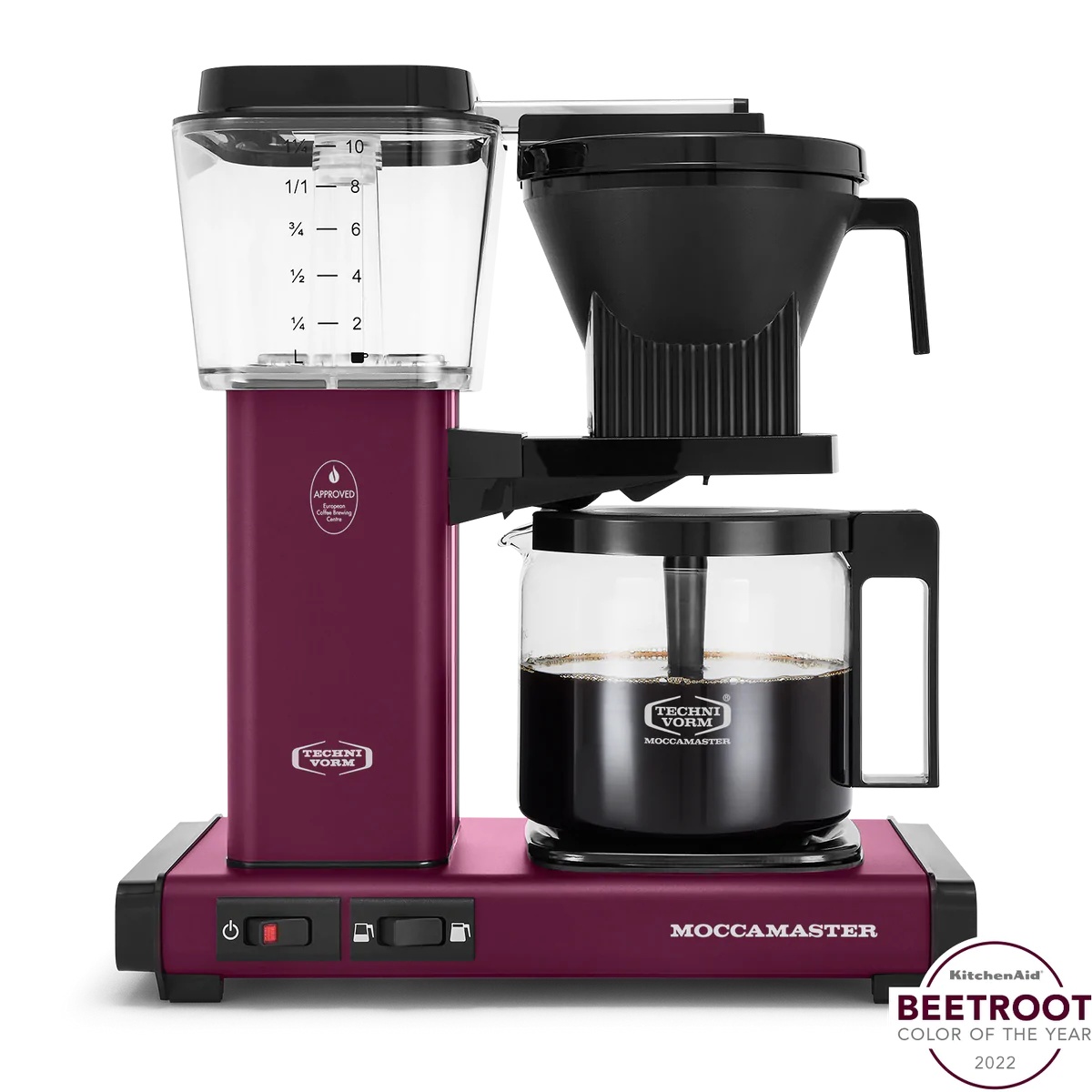 Moccamaster Kaffeemaschine KBG Select Beetroot