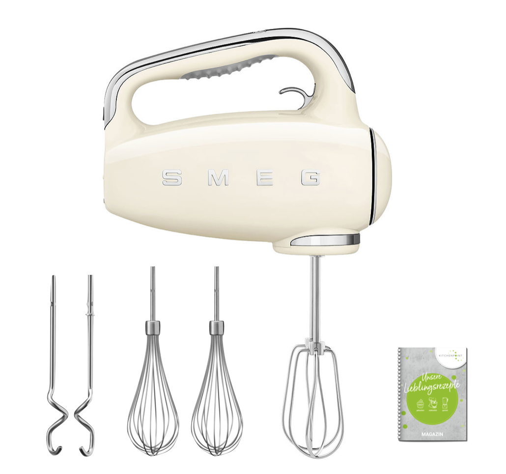 SMEG Handmixer creme