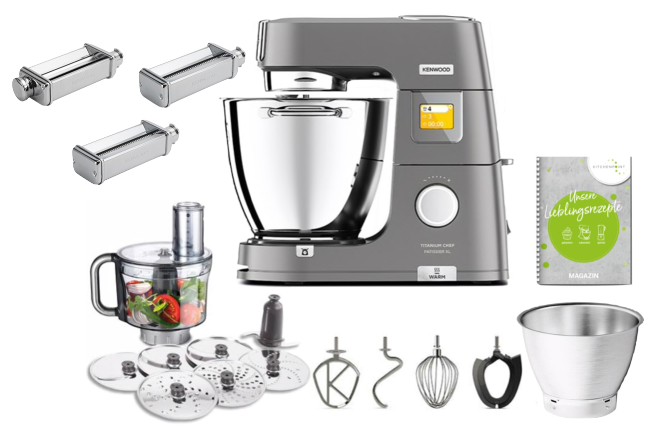 Kenwood Titanium CHEF Patissier XL - Pasta Set Kenwood Titanium CHEF Patissier XL - Pasta Set