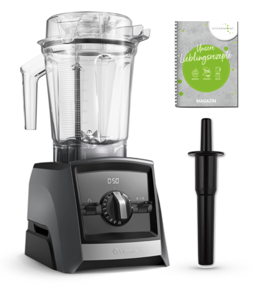 Vitamix ASCENT Mixer A2500i Schiefer Grau - Set mit 1,4l Nass Behälter Vitamix ASCENT Mixer A2500i Schiefer Grau - Set mit 1,4l Nass Behälter