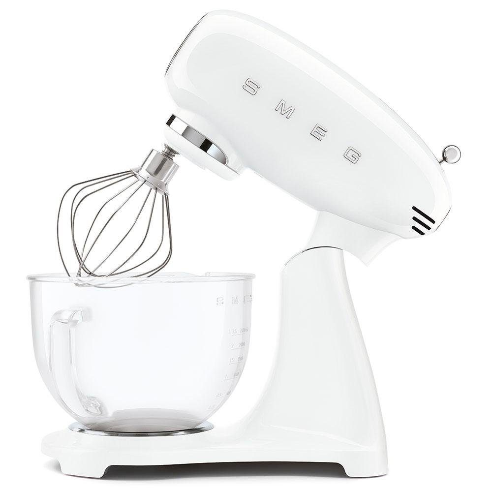SMEG Küchenmaschine SMF13 Weiss Glasschüssel