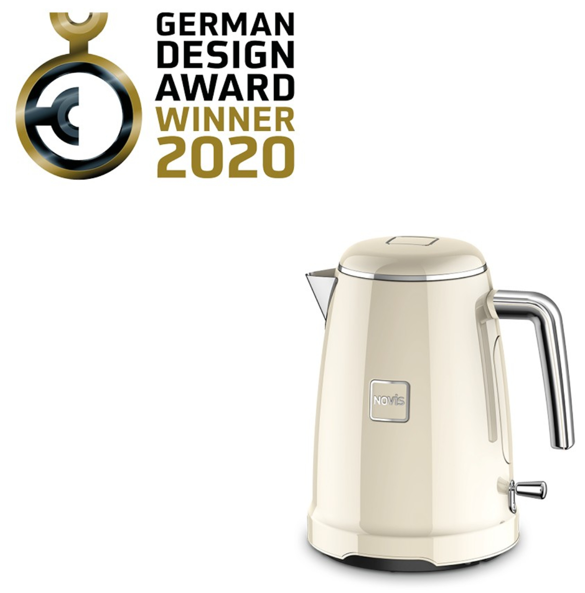 Novis Wasserkocher K1 Creme