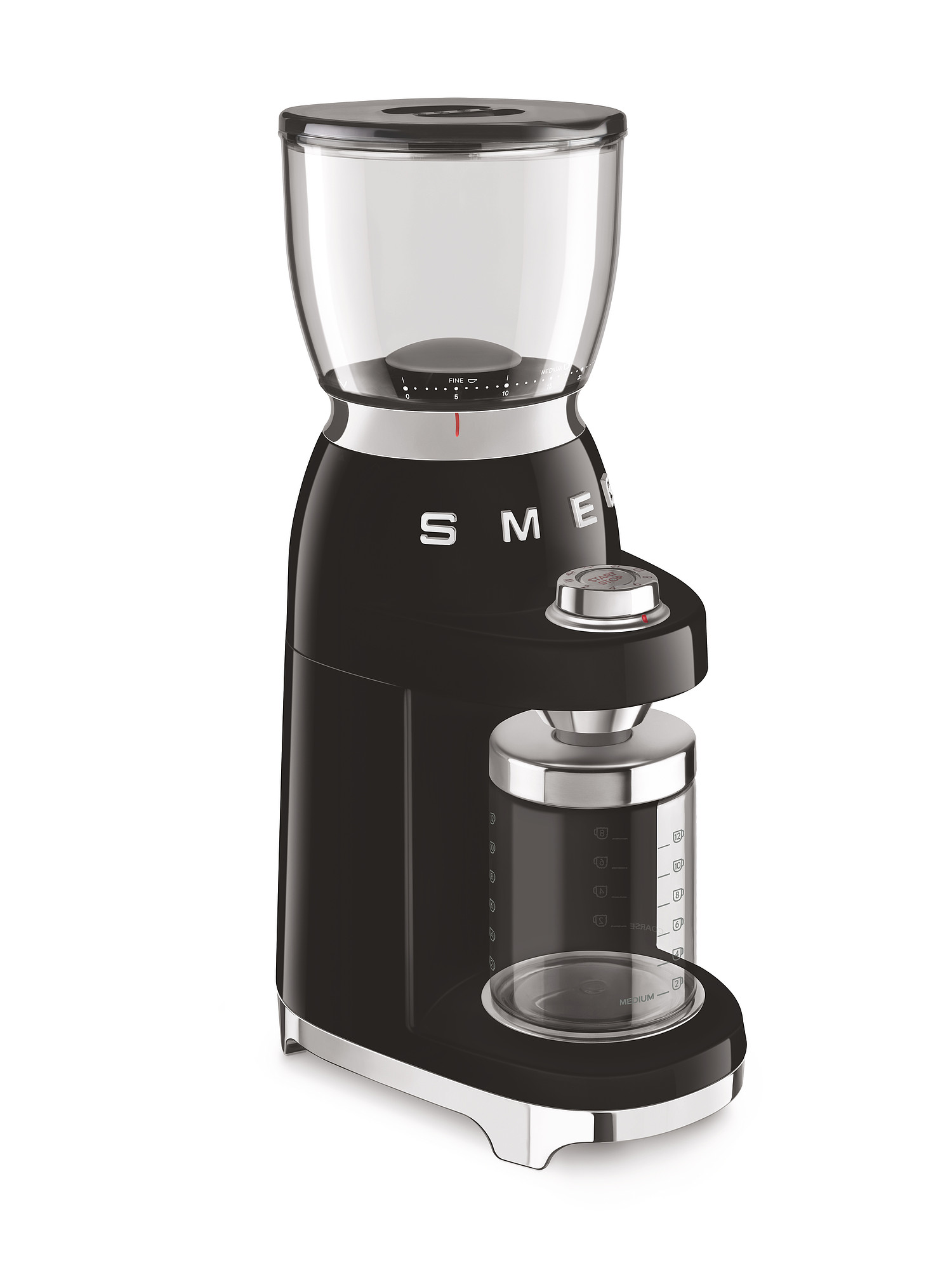 SMEG Espressomaschine Set schwarz SMEG Espressomaschine Set schwarz