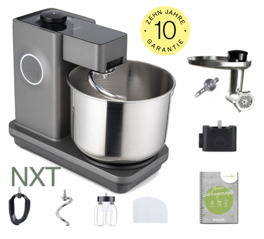 Wilfa Küchenmaschine PROBAKER NXT, Grau - Back Set