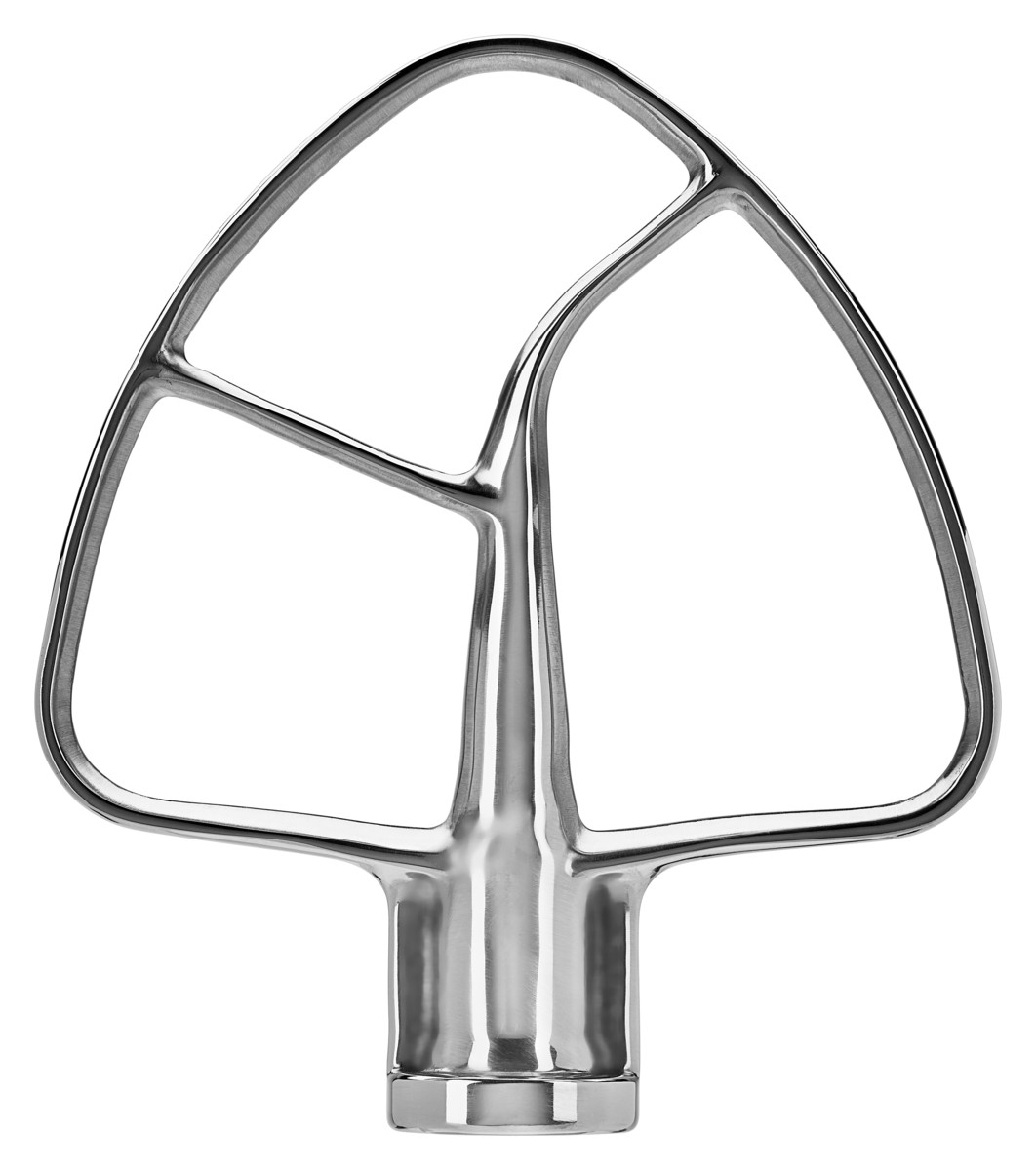 KitchenAid Flachrührer Edelstahl