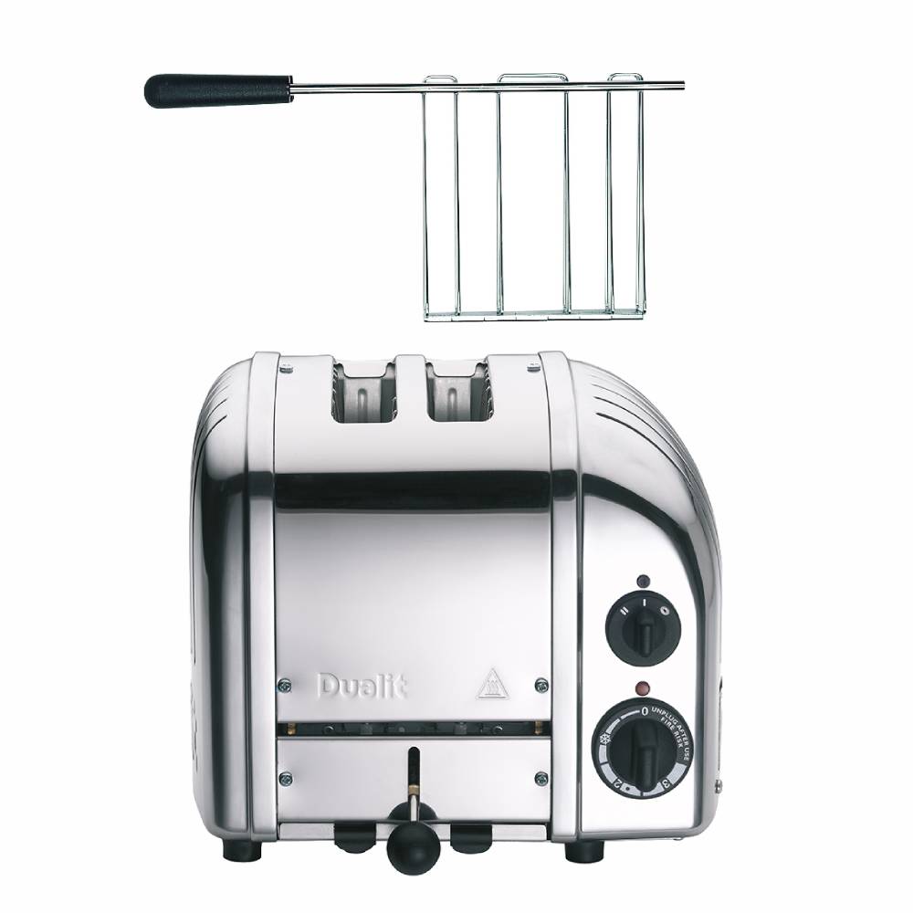 Dualit Classic Toaster 2 Scheiben Aluminium Poliert - Aktions Set Dualit Classic Toaster 2 Scheiben Aluminium Poliert - Aktions Set