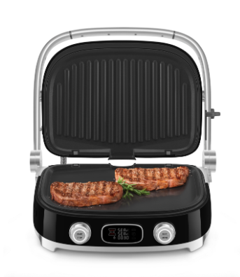 Smeg 50's Style Kontaktgrill - Schwarz