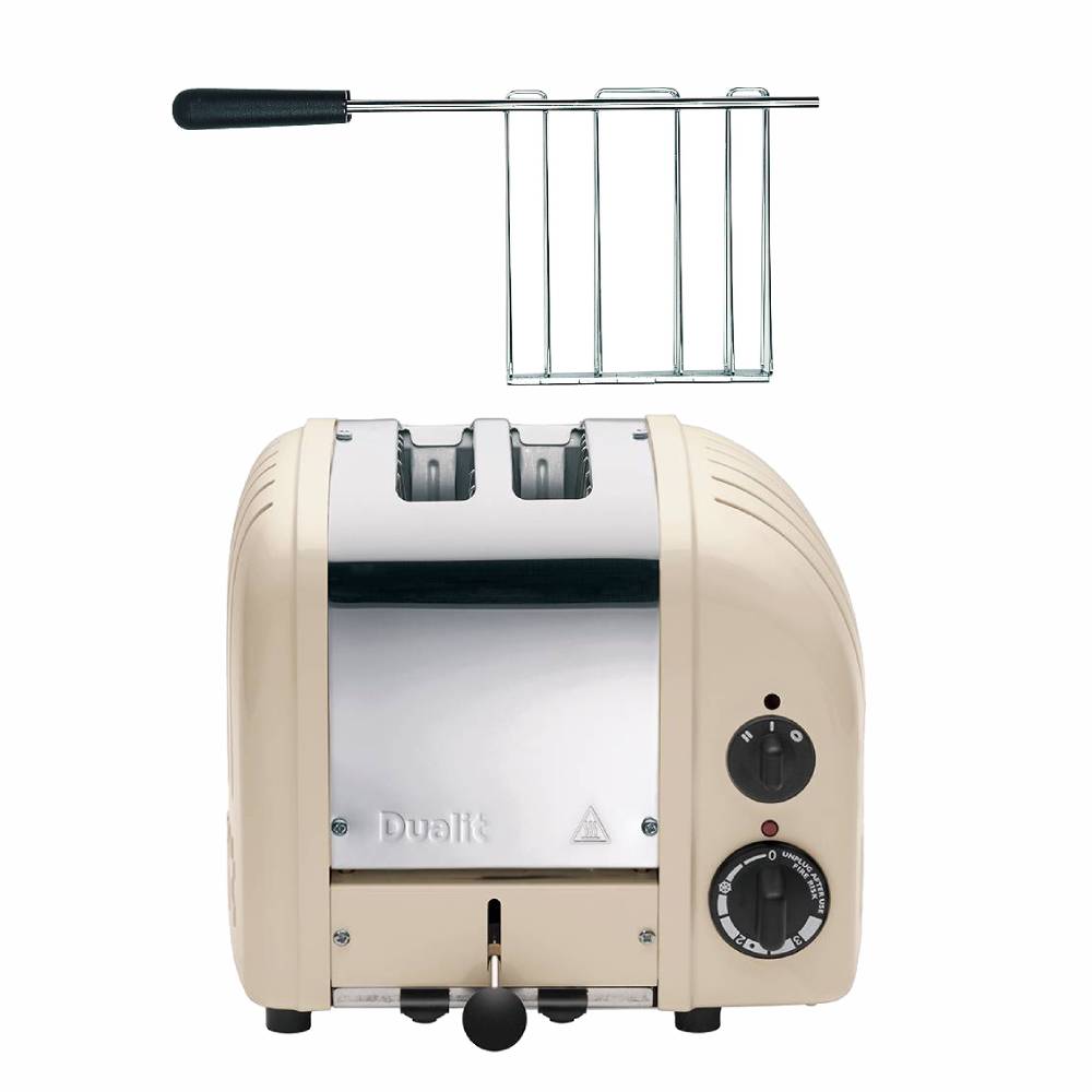Dualit Classic Toaster 2 Scheiben Creme - Aktions Set Dualit Classic Toaster 2 Scheiben Creme - Aktions Set
