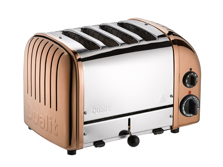 Dualit Classic Toaster 4 Scheiben Kupfer - Aktions Set