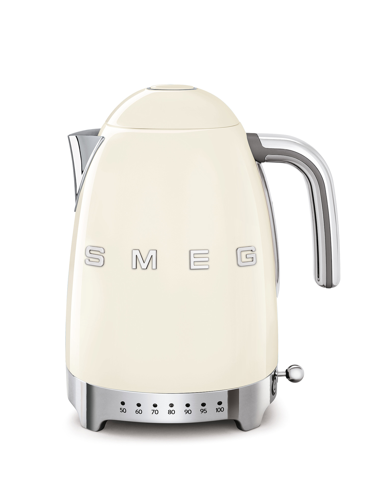 SMEG Wasserkocher Temperaturregelung creme