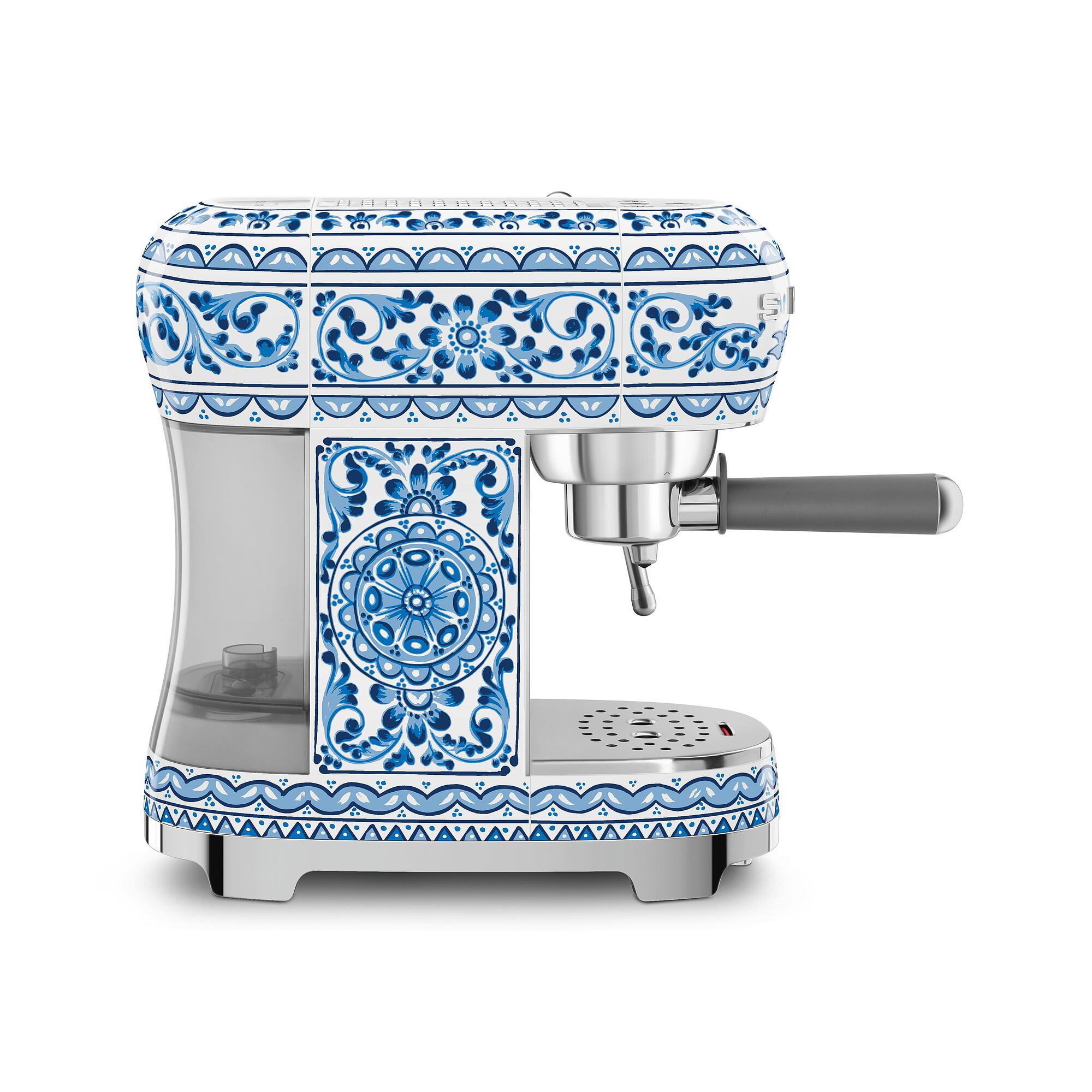 SMEG Espressomaschine Dolce & Gabbana Blu Mediterraneo SMEG Espressomaschine Dolce & Gabbana Blu Mediterraneo