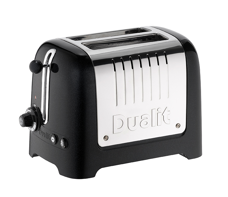 Dualit Lite Toaster Schwarz 2 Scheiben