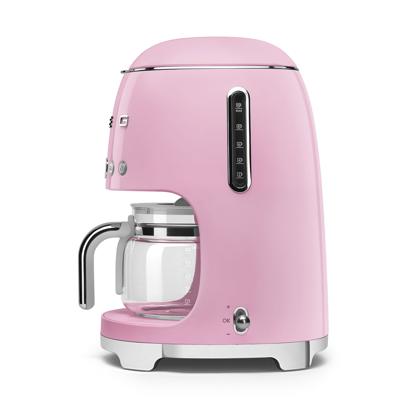 SMEG Kaffeemaschine Cadillac Pink