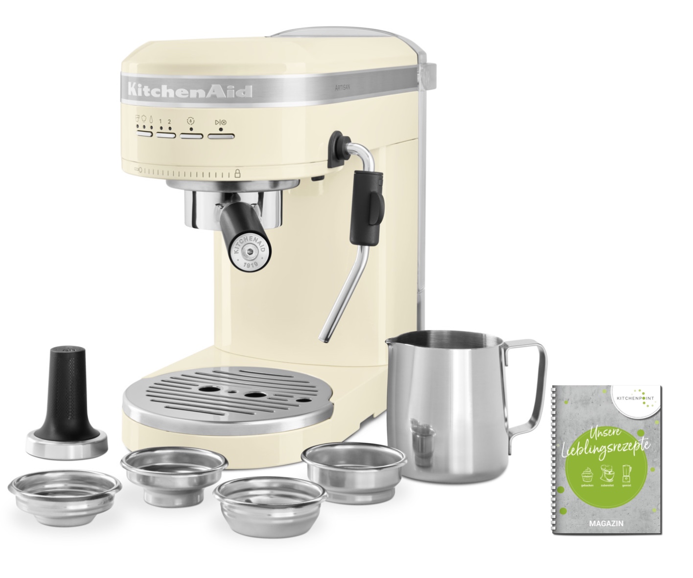 KitchenAid Espressomaschine Artisan Creme