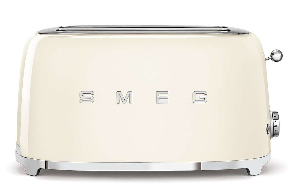SMEG Toaster 4 Scheiben lang Creme