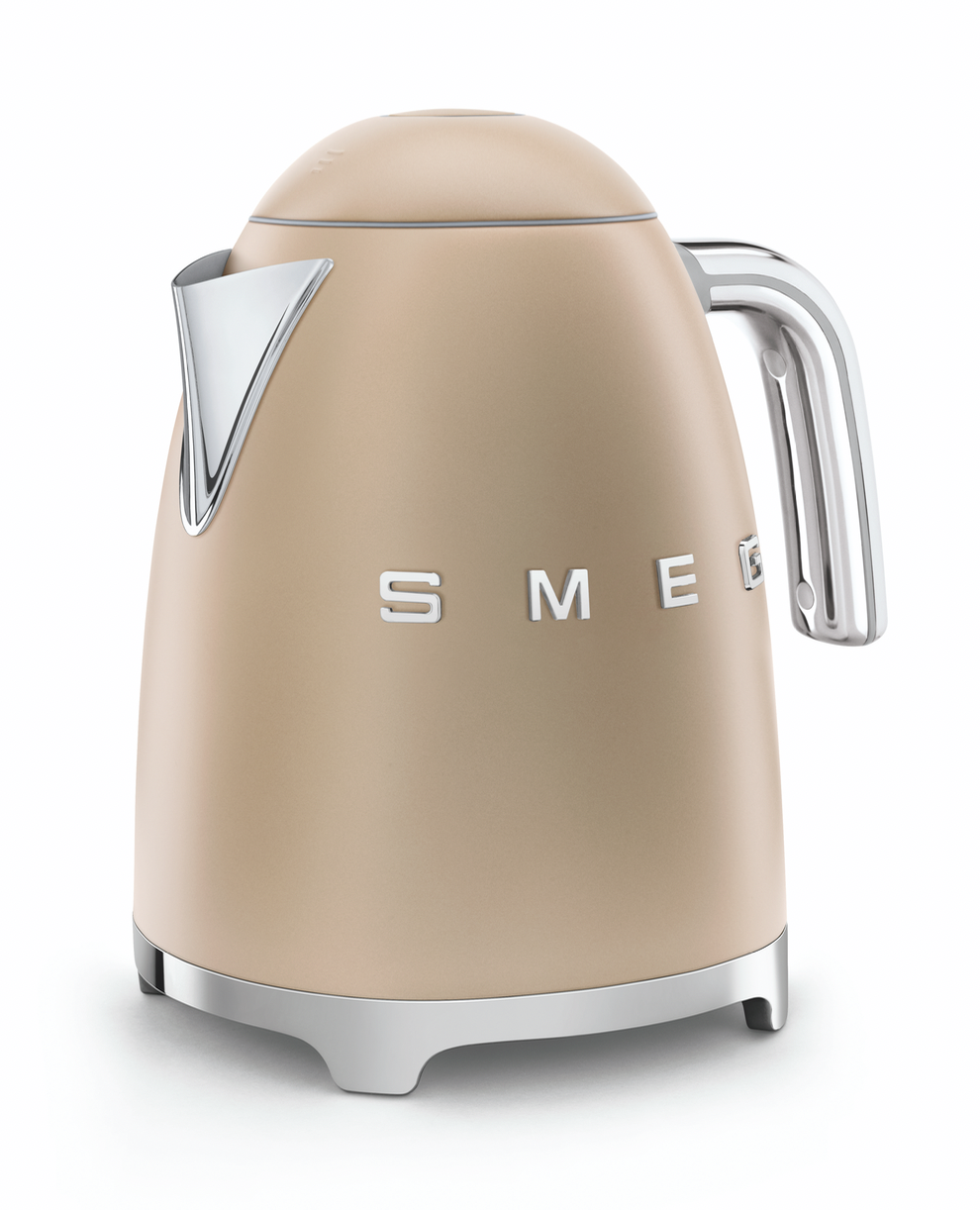 SMEG Wasserkocher Champagner matt