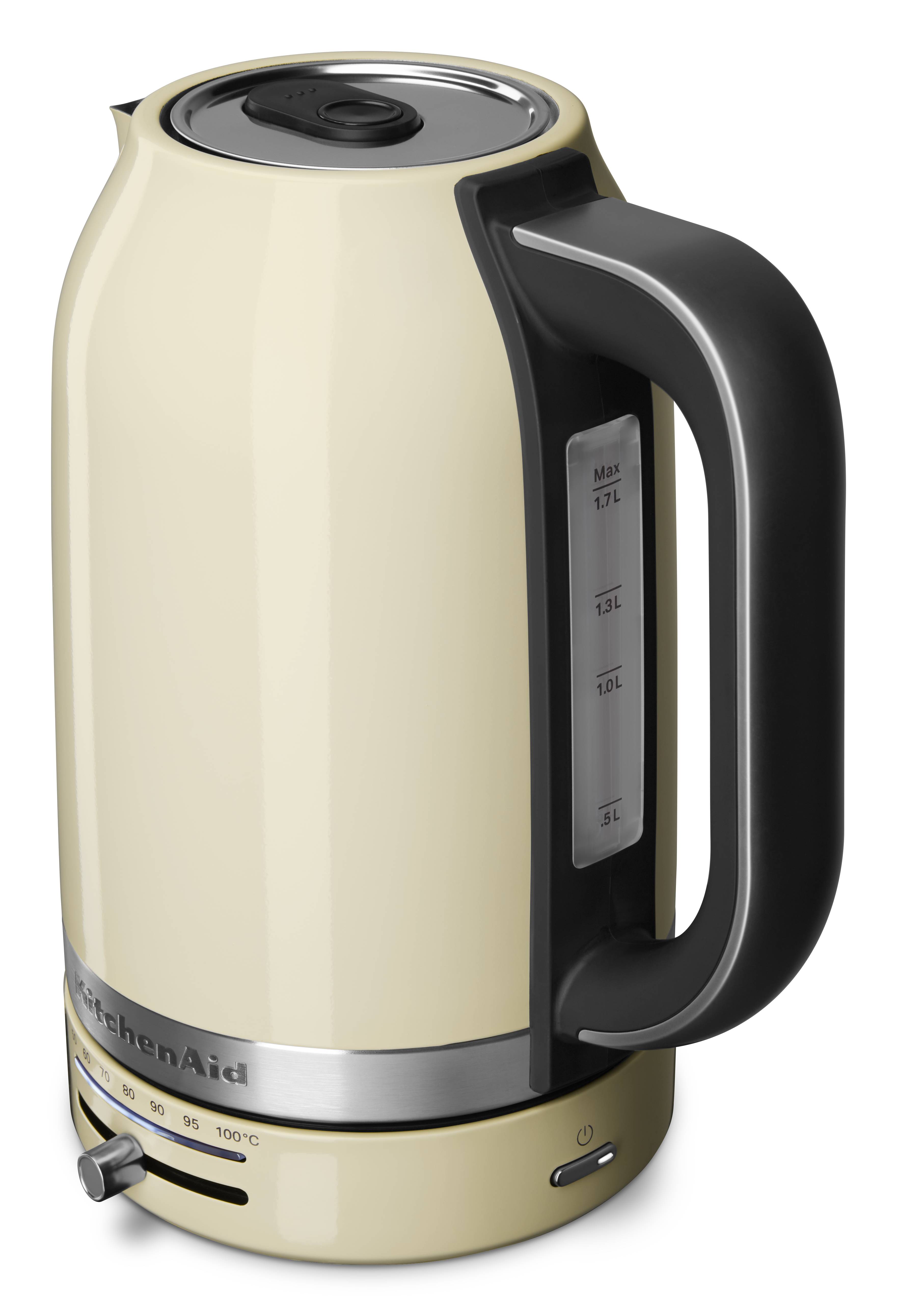 KitchenAid Wasserkocher 1,7l mit Temperaturregelung Creme KitchenAid Wasserkocher 1,7l mit Temperaturregelung Creme
