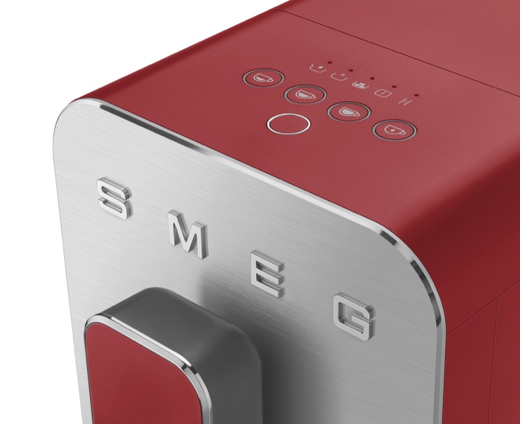 Smeg Kaffeevollautomat BCC01 Matt rot Smeg Kaffeevollautomat BCC01 Matt rot