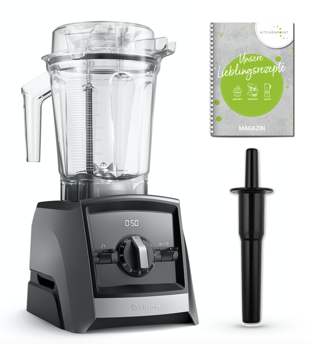 Vitamix ASCENT Mixer A2300i Starter Set - Schiefer Grau Vitamix ASCENT Mixer A2300i Starter Set - Schiefer Grau