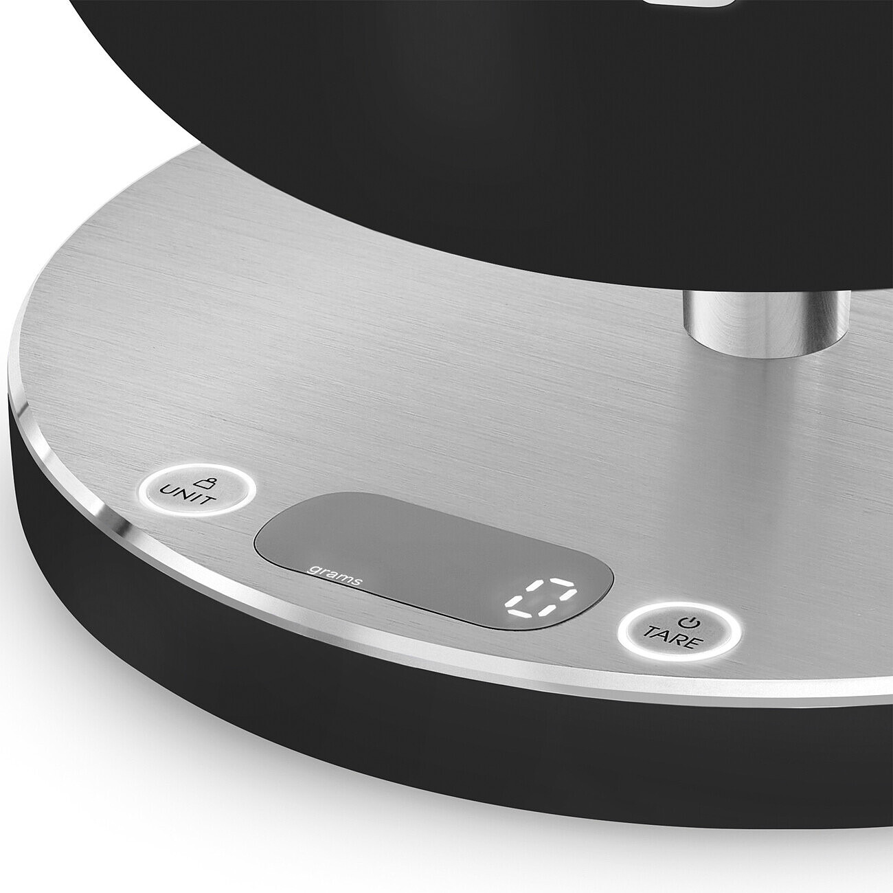 SMEG Digitale Küchenwaage Schwarz matt