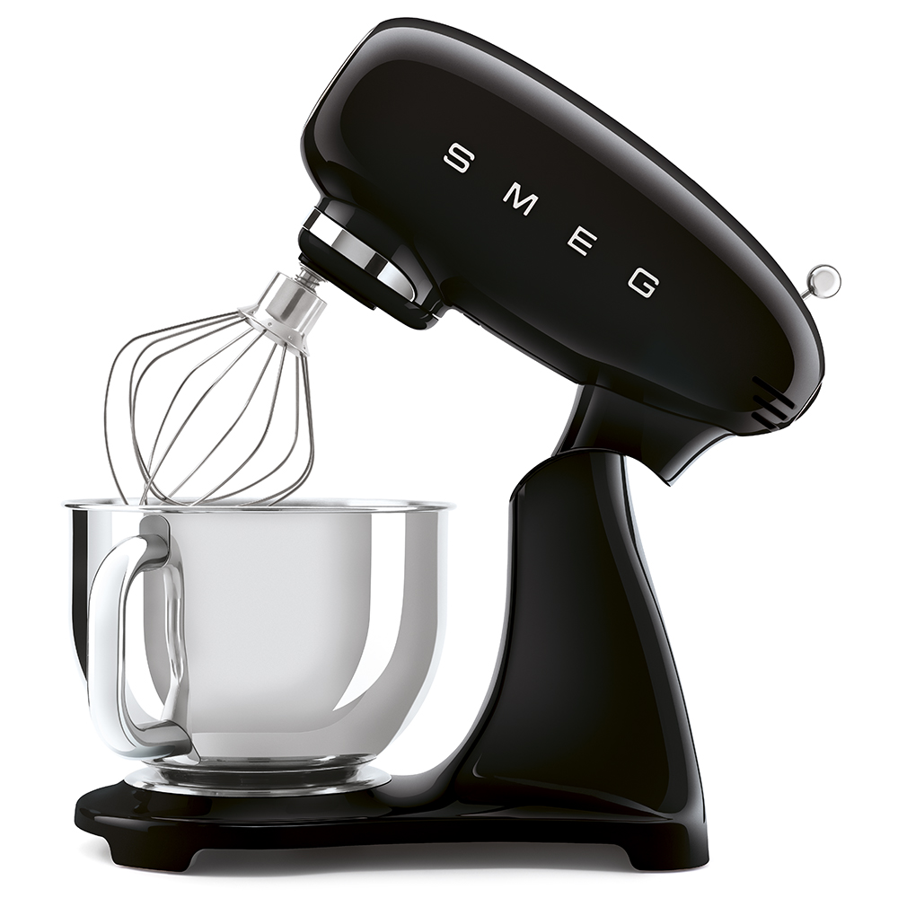 SMEG Küchenmaschine Vollfarbe Schwarz SMF03