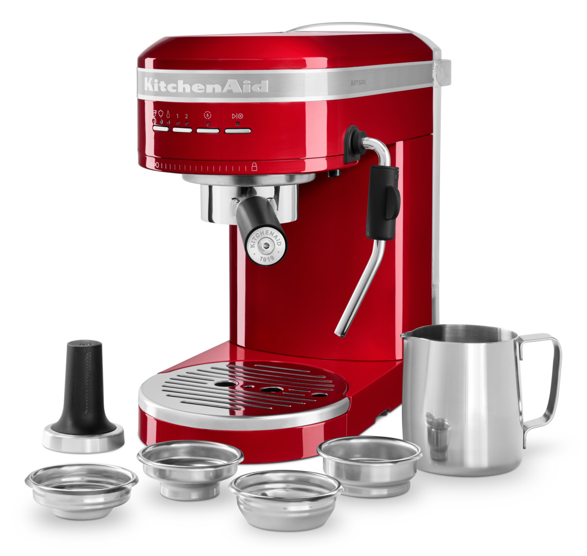 KitchenAid Espressomaschine Artisan Empire Rot KitchenAid Espressomaschine Artisan Empire Rot