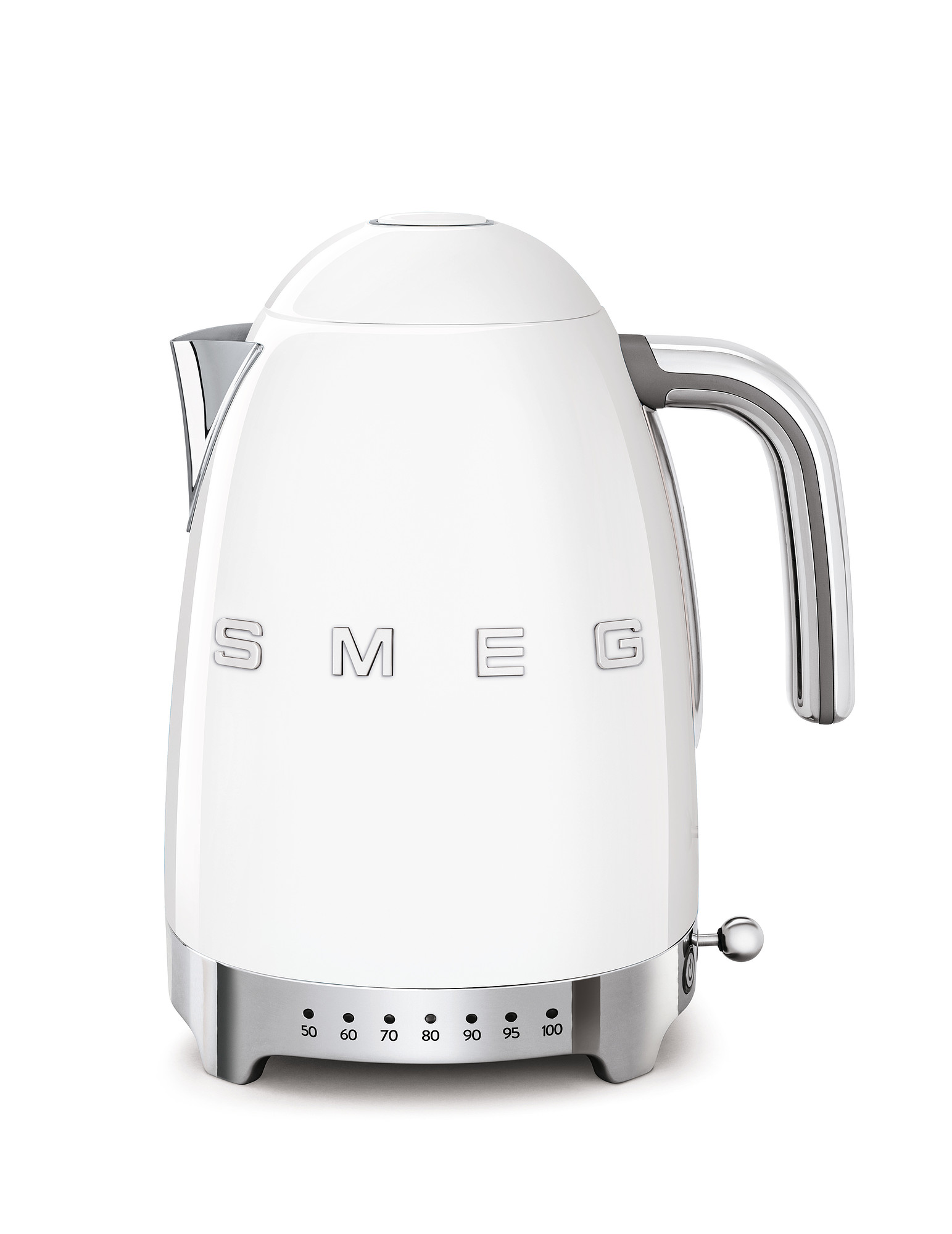 SMEG Wasserkocher Temperaturregelung Weiß