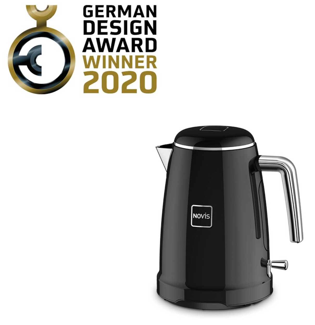 Novis Wasserkocher K1 Schwarz