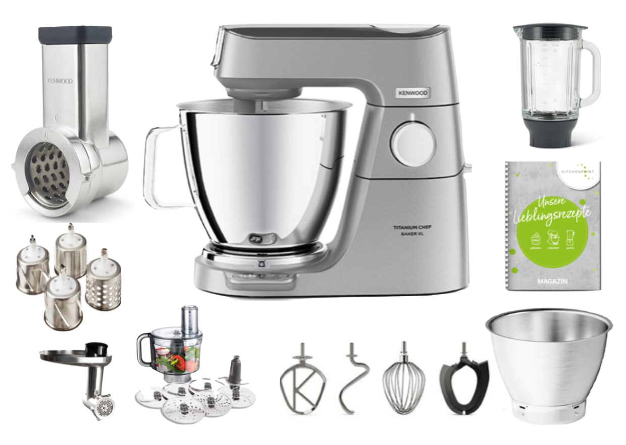 Kenwood Titanium Chef Baker XL - Gemüse Set