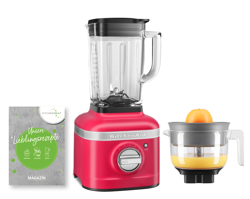 KitchenAid Zitruspressen Set Hibiscus - K400 Blender