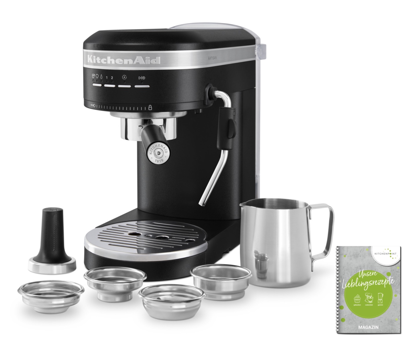 KitchenAid Espressomaschine Artisan Imperial Schwarz