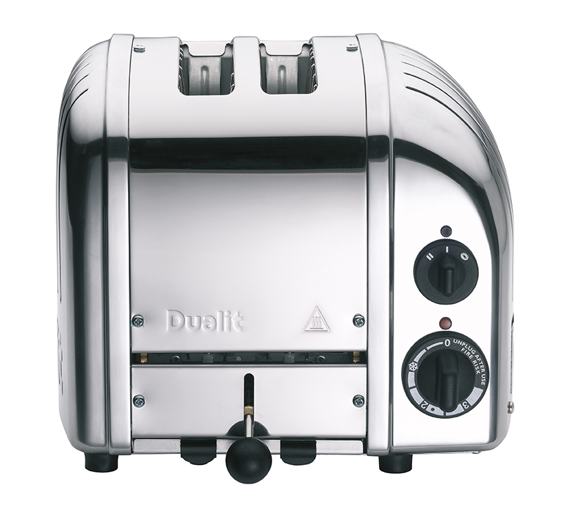 Dualit Classic Toaster Aluminium Poliert 2 Scheiben