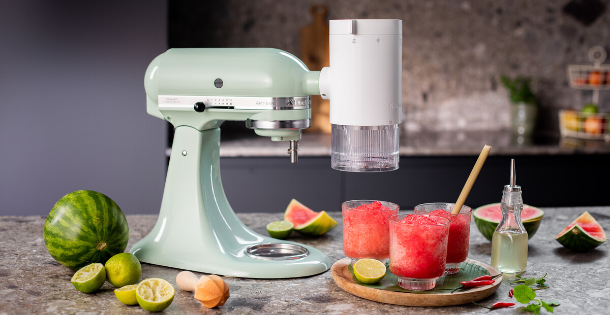 KitchenAid Shave Ice Vorsatz - Eis Dessert ganz einfach selber machen
