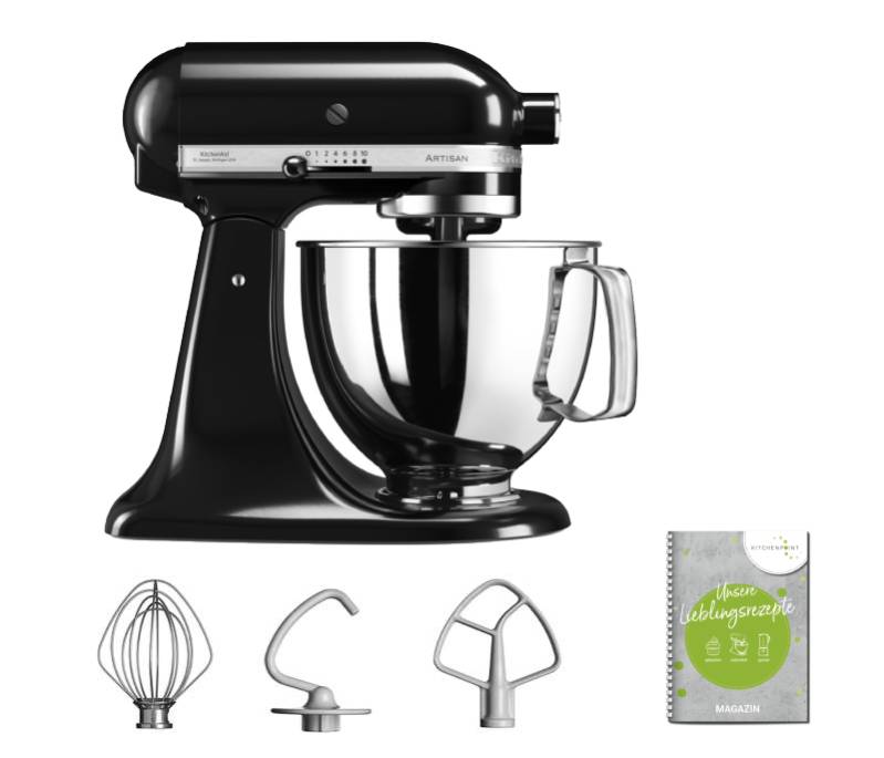 KitchenAid Küchenmaschine 125 Onyx Schwarz