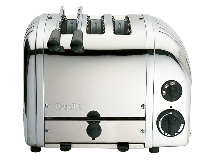 Dualit Classic Toaster 3 Scheiben Aluminium Poliert inkl. Sandwichzange Dualit Classic Toaster 3 Scheiben Aluminium Poliert inkl. Sandwichzange